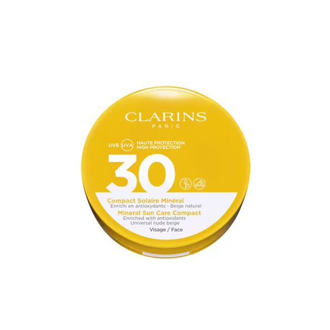 Clarins SPF 30 Poudres compactos.